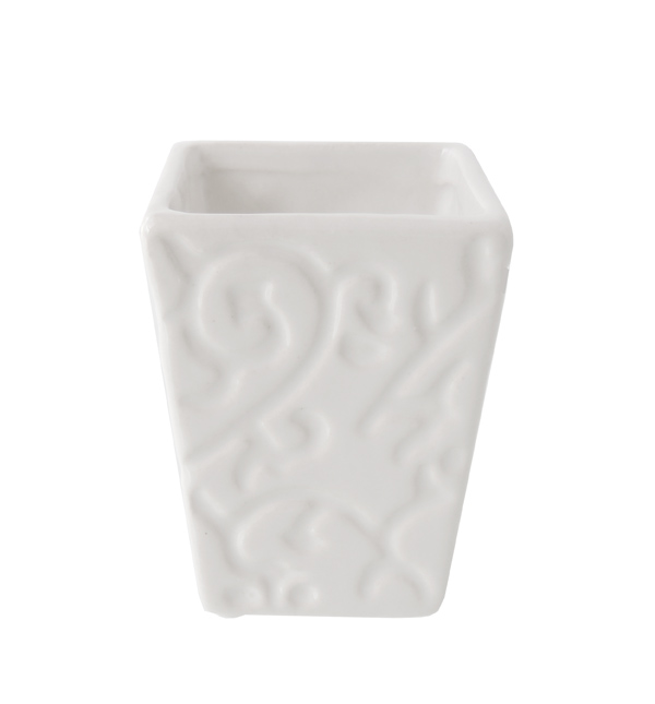 花器ＣＬホワイトアラベスク(White Arabesque)(170-382-100)・6個入