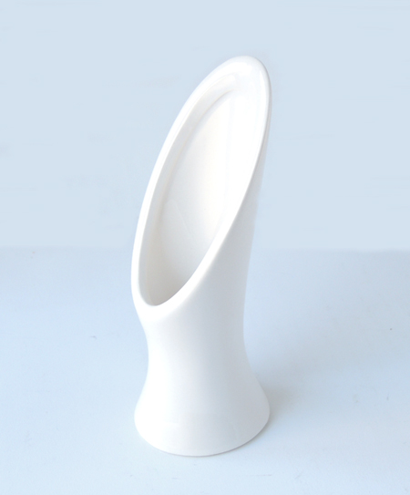 花器ＣＬオブリーク(oblique)・ホワイト(359-001-100)